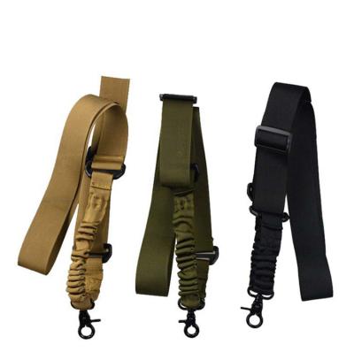 China Wholesale High Quality Adjustable Quick Adjust Single Bungee Rifle Outdoor Hunting Tactical Sling for sale