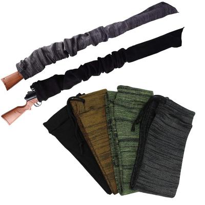 China Easy Outdoor Tactical Knitted Dustproof Actions Folding Rifle 54 Inch Long Shotgun Case for sale