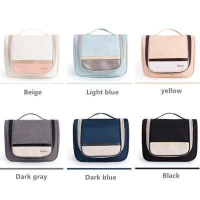 China Wholesale Durable Hook Toiletry Travel Hanging Bag With Water Resistant Makeup Bag Organizer Cosmetic Pouch for sale