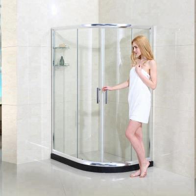 China With Single Frame 80*100mm Shower Enclosure With Tempered Glass for sale