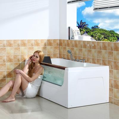 China Office Hotel Vila Luxury Home Bathroom Whirlpool Hydraulic Massage Bathtub for sale