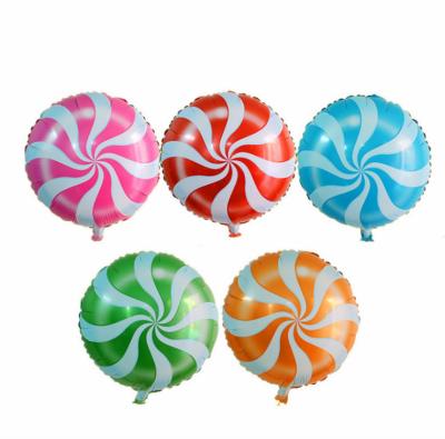 China Wholesale Cheapest Candy Foil Lollipop Shape Foil Balloon Kid Foil Balloon Decoration 18 Inches Party Decoration for sale