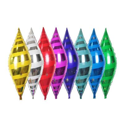 China Large Size Decoration 106*46cm Various Color Rugby Shape Foil Balloon Happy Birthday Party Decor Supplies for sale