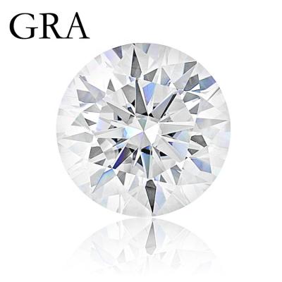 China Wholesale Star GRA Certified VVS D Color Round Hearts Arrows Brilliant Cut Loose Moissanite for sale