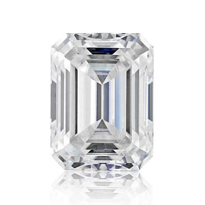 China Wholesale Color VVS Emerald Cut Moissanite Loose Stones from China DF Star for sale