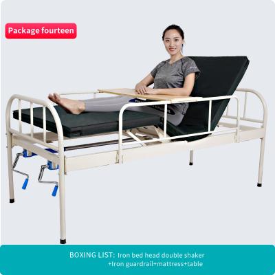 China Inpatient Hospital Bed Medical Hospital Bed Metal Cheap Price for sale