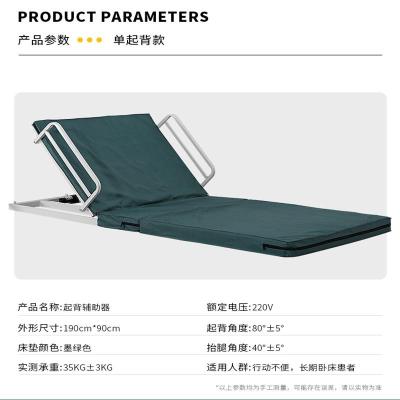 China Steel Pipe Electric Lift Homecare With Side Rails Adjustable Electric Hospital Bed Hi Low Bed for sale