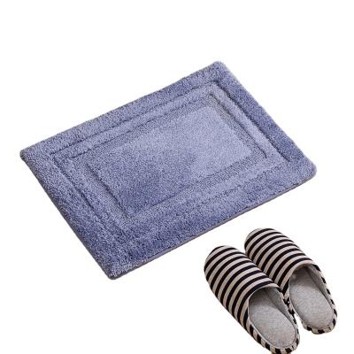 China Custom Made Door Mat Door Mat Sale Luxury Hotel Restaurant Bathroom Cover Anti Slip Shower Washable Warm Foot Bath Custom Mat Carpet Cover for sale