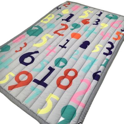 China Washable Children's Cartoon Floor Mat Mattress Family Digital Printing Custom Rug Thickened Sponge Mat Fluffy Mat Nap Mat For Toddlers for sale