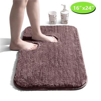 China Waterproof Customized Design Printed Anti Bacteria Bath Mat Non Slip Bath Mat for sale