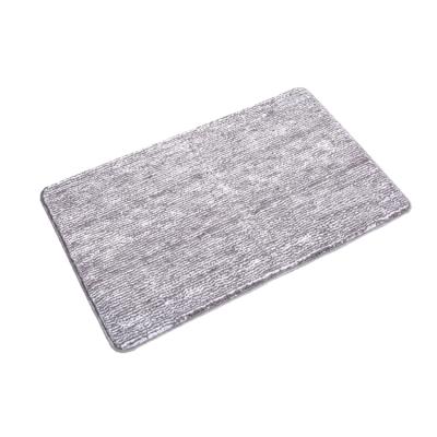 China Factory Price Waterproof Eco - Friendly Rubber Backing Non Slip Absorbent Indoor Outdoor Mat for sale