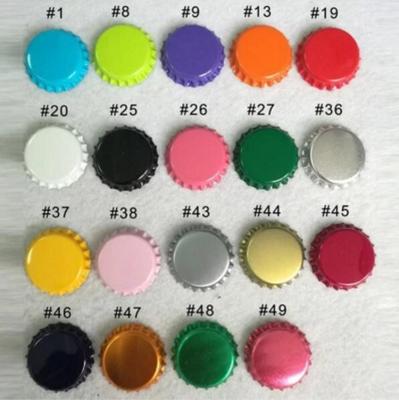 China Non Spill High Quantity Customized Twist Off Crown Cap For Beer Bottle Tinplate Bottle Cap Standard Size Crown Seal Caps for sale