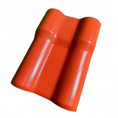 China Industrial Synthetic Resin Terracotta Roof Tile Spanish Tiles Color Sheet Roofing for sale