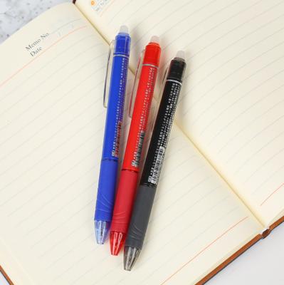 China Office & School Pen High Quality Ballpoint Pen Rubbing Retractable Erasable 0.5MM Pens for sale