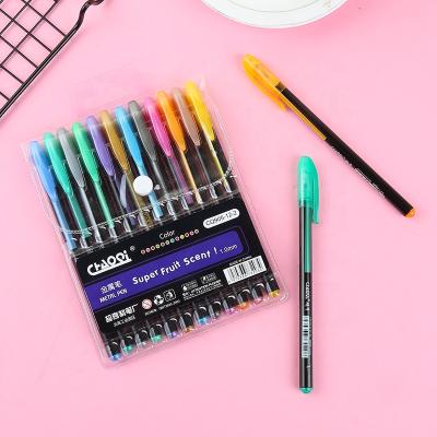 China 2020 New Cute Normal Highlighter Pen Metal Pen Water Chalk Flash Set For Student Gifts for sale