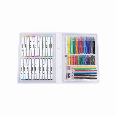 China High-grade stationery 79 color children's and students DIY creative tools multifunctional painting set 40.6*31.5*5.5cm for sale