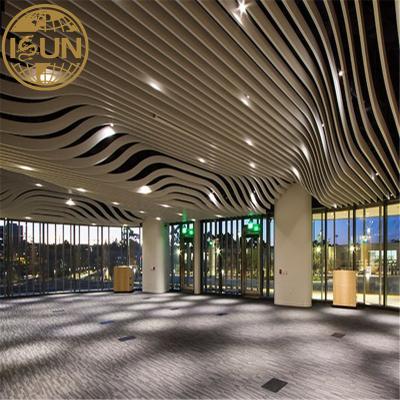 China Artistic Aluminum Ceiling System Partition Wall Factory Direct Selling Aluminum Acoustic Ceilings Panel for sale