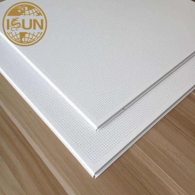 China Foshan Perforated Ceilings Manufactured Racing Shooting Aluminum Acoustic Ceiling Tile for sale