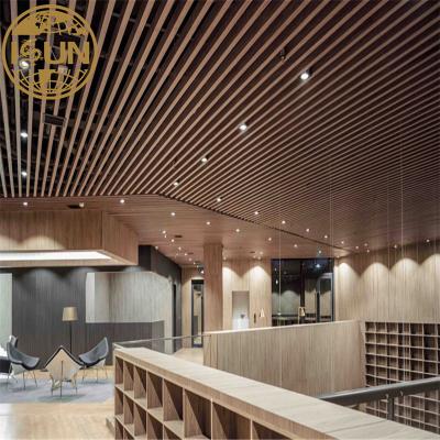 China Integrated ceilings wholesale aluminum ceiling wood decoration ceiling partition ceiling panel manufacturer for sale