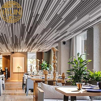 China Decorative Integrated Ceilings Metal Cladding Metal Ceiling Tiles Aluminum Ceiling Tile Aluminum Partition Wall System for sale