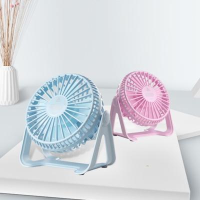 China 360 Degree Rotating Hot Selling Usb Portable Three-speed Adjustable Electric Mini Table Fan Air Cooling 360 Rotating Rechargeable Desktop Fan for sale