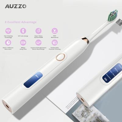 China AUZZO Household Electric Toothbrush Electric Toothbrush Wholesale Ultrasonic Rechargeable Customization Sonic Toothbrush for sale