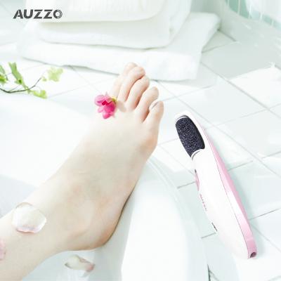 China AUZZO Waterproof Rechargeable Foot File Callus Remover Pedicure Pedicure Electric Callus Remover for Feet Care for sale