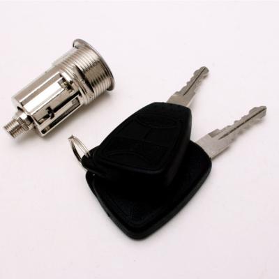 China Trailer Caravan Jeep Car Trunk Lock Key Barrel Cylindrical Lock Core Anti-theft for sale