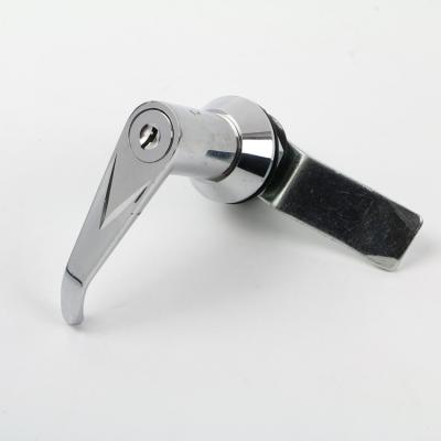 China Stainless Steel L Handle Quarter Turn Cam Lock Cabinet Handle Cam Master Locking Zinc Alloy Electric Lock for sale