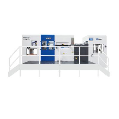 China Full Automatic High Speed ​​Factory Puzzle Creasing Die Cutting Machine With Stripping for sale