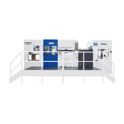 China Factory Automatic Carton Box Creasing Die Cutting Machine With Stripping for sale