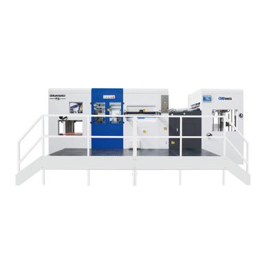 China Factory High Speed ​​Automatic Paper Box Corrugated Cardboard Die Cutting Machine With Full Stripping for sale