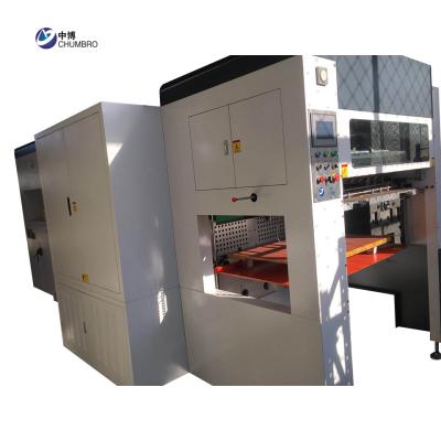 China Semi Automatic Industrial Paper Cutting Machine Paper Cutting And Creasing Carton for sale