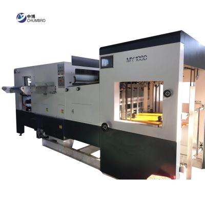 China Industrial Automatic Paper Slitter Paper Press Corrugated Creasing Die Cutting Machine for sale