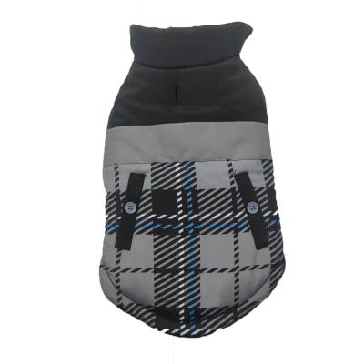 China Amazon Sustainable Warm Sale Winter Pet Clothes Multi-colors Dog Vest Reflective Vest Clothes Medium Large Dogs Warm Coat Vest for sale