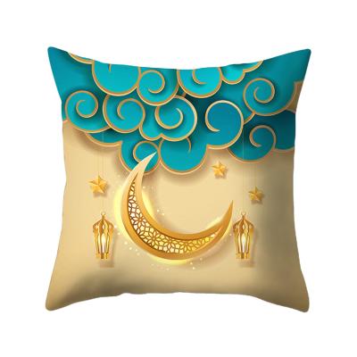 China Anti-Pull New Amazon Peach Pillowcase Gold Moon Cushion Sofa Home Products Rest Cover for sale