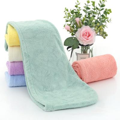 China Wholesale Eco-friendly Quick Dry Hair Towel Wrap Hair Towel Wrap Microfiber Eco Friendly Hair Towel for sale