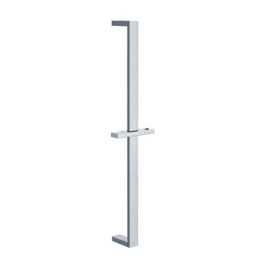 China No Turnout JAEE Bathroom Chrome Finished Wall Mounted Shower Rail Sliding Bar Hand Shower Rail for sale