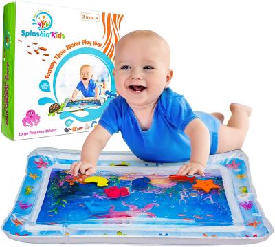 China First Education Baby Water Play Mat Inflatable Toy Mat for Infant and Toddlers Activity Center for 3 6 9 Months Newborn Boy Girl for sale