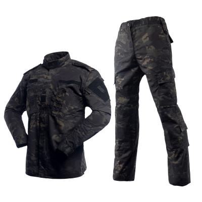 China Azerbaijan Anti-Static High Quality Soldier Clothes Black Multicam ACU Military Uniform for sale