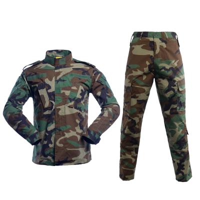 China ACU Tactical Uniform Suit Game War Paintball Anti-Static Men's Woodland Combat Military ACU for sale