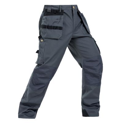 China 2021 hot sale men's six pocket work track cargo heavy duty tactical pants with knee protection for sale