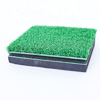 China Long Durable Professional Driving Indoor And Outdoor 3D Synthetic Grass Golf Turf Mat for sale