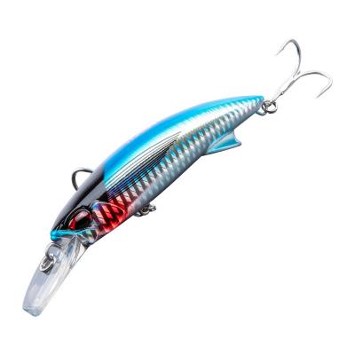 China ABS Plastic NOEBY Custom Casting Long Fishing Minnow Super Sinking Lures for sale