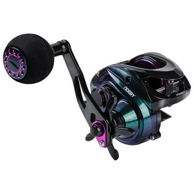 China LEFT HAND NOEBY Water Drop Wheel Magnetic Brake Bait Cast Saltwater Right / Left Baitcast Reel for sale