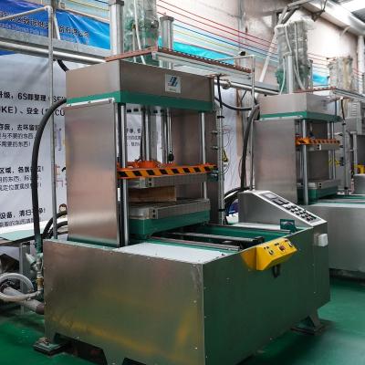 China Factory Paper Pulp Molding Machine Use Hot Pressing Forming Disposable Degradable Paper Pulp As Raw Material For All Kinds Of Paper Package for sale