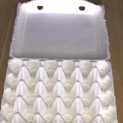 China Factory Made Recyclable Paper Pulp Egg Carton Egg Tray Molded Paper Pulp Packaging Tray for sale