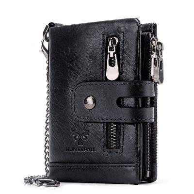 China Other Style Minimalist Fashion Customizable Business Multiple Color PU Card Men Wallet for sale