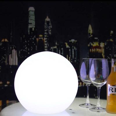 China EUROPEAN Outdoor RGB Plastic Waterproof Glowing Ball Led Ball Pendant Lights for sale