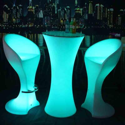 China Modern RGB Color Changing Waterproof Led Casino Poker Table For Outdoor Furniture for sale